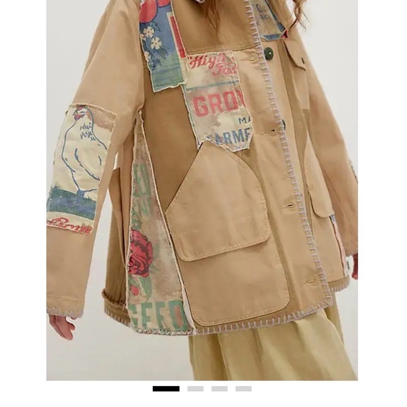 Free People Garden Tamer Jacket, size L - Picture 4 of 7